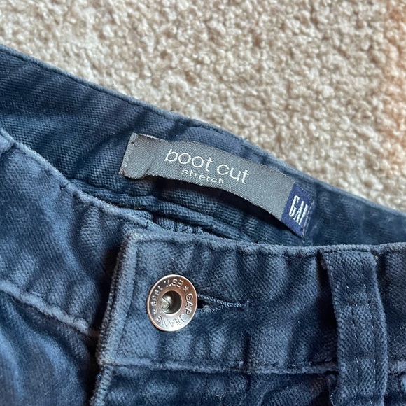 Gap Blue Velvet Vintage Boot Cut Stretch Jeans Size 1 - Picture 13 of 13